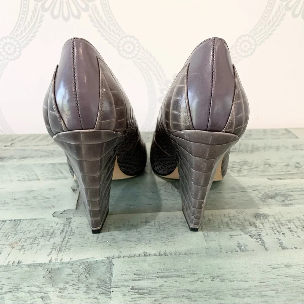 Sigerson Morrison Shoes Heels Gray 6.5
